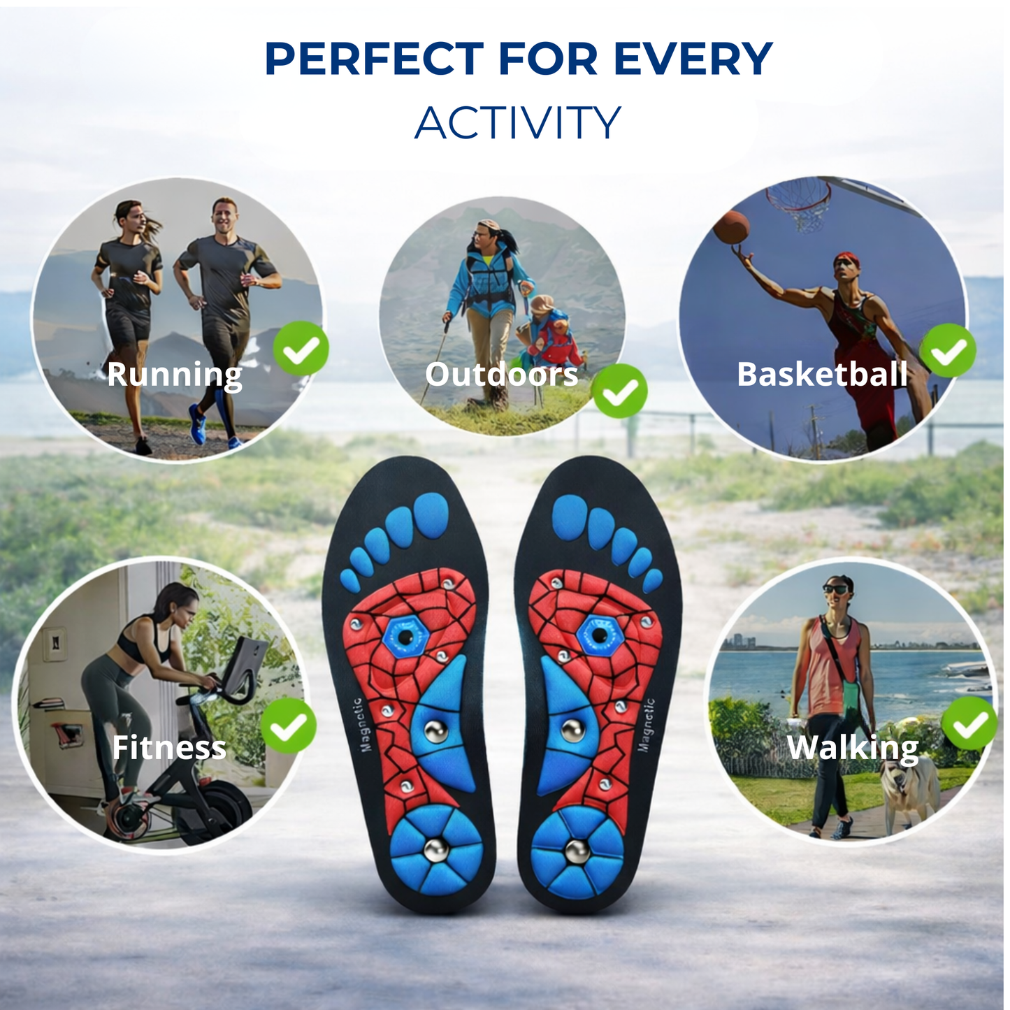 Magnetic Insoles