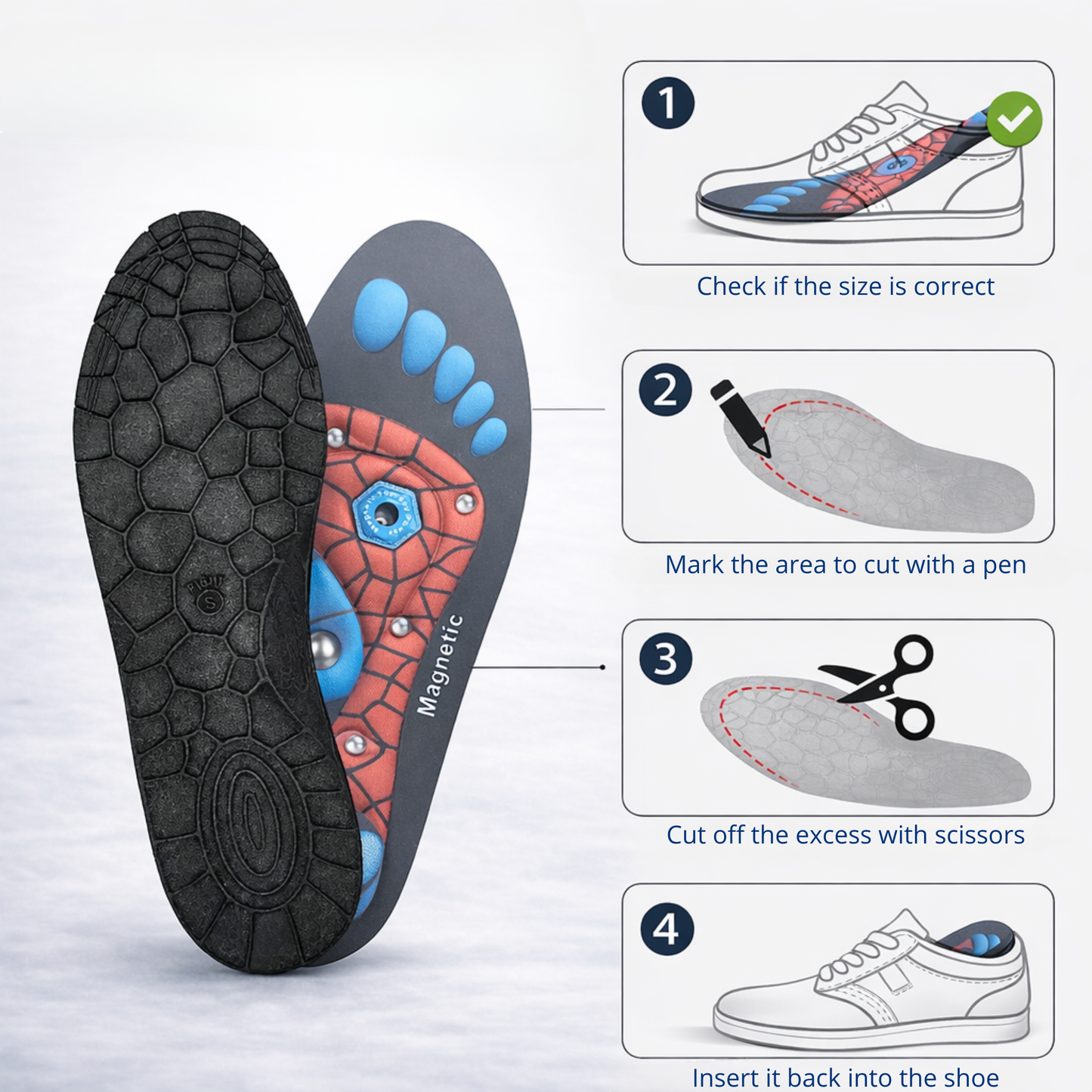 Magnetic Insoles